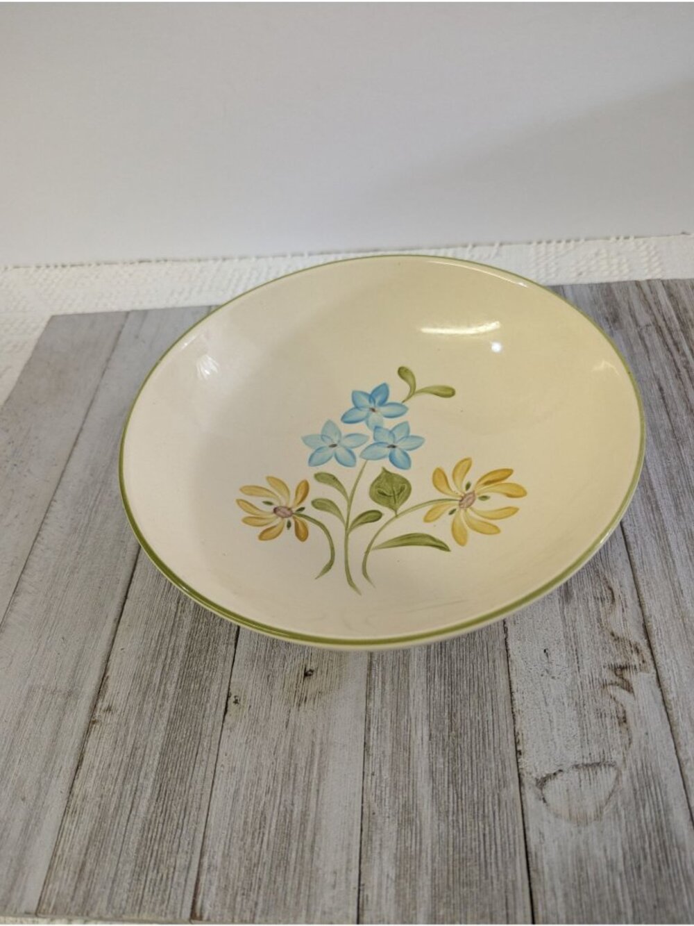 Vintage Franciscan DAISY Cereal Soup Bowl 7 5/8"